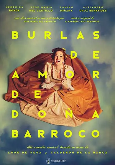 Cartel de Burlas de Amor de Doña Barroco