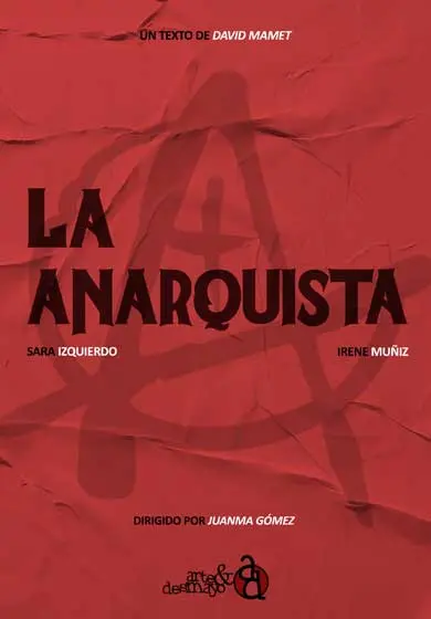 Cartel de La anarquista