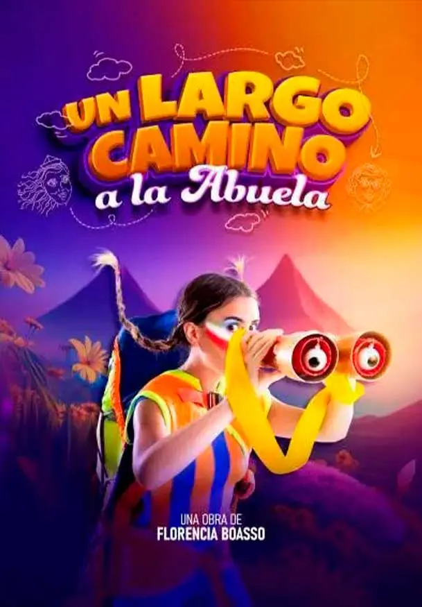 Cartel de Un largo camino a la Abuela