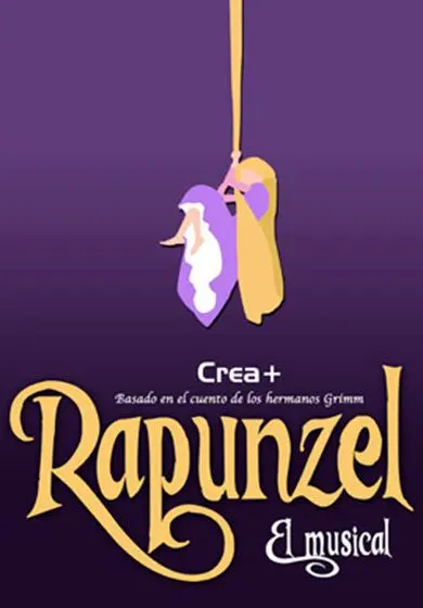 Cartel de Crea+: Rapunzel, el musical