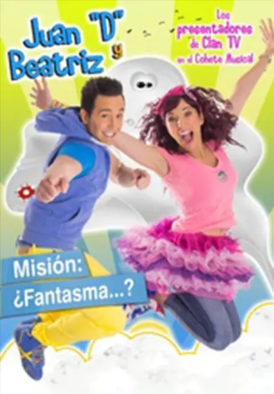 Cartel de Juan D y Beatriz: Misión Fantasma en Navidad