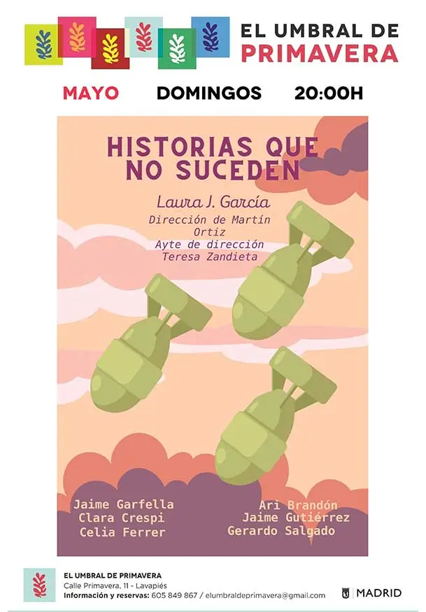 Cartel de Historias que no suceden