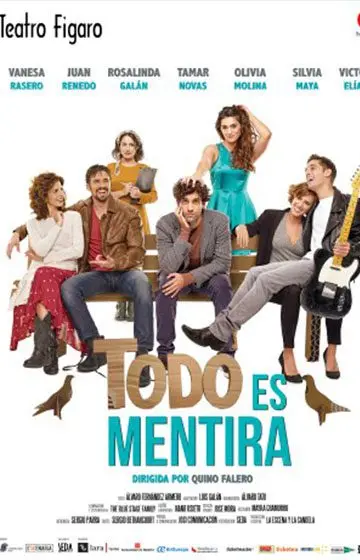 Cartel de Todo es mentira