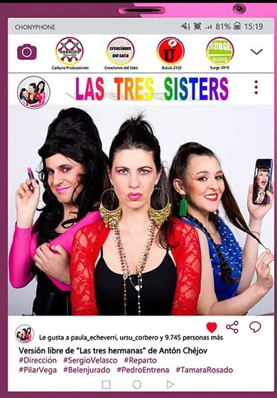 Cartel de Las tres sisters