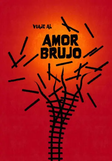Cartel de Viaje al Amor Brujo - Ballet Español de la Comunidad de Madrid