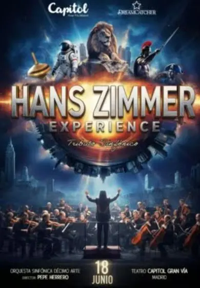 Cartel de Hans Zimmer Experience