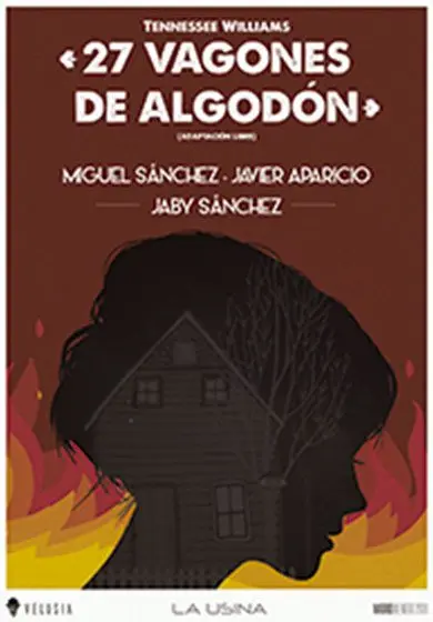 Cartel de 27 vagones de algodón