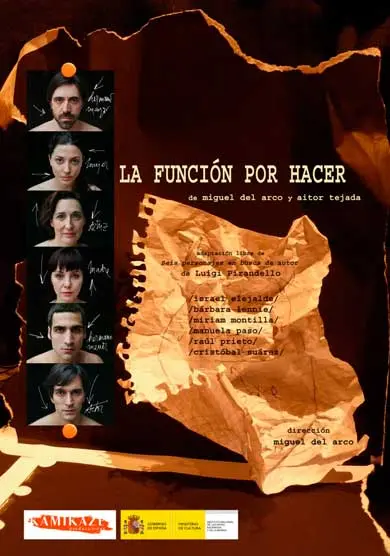 Cartel de La función por hacer