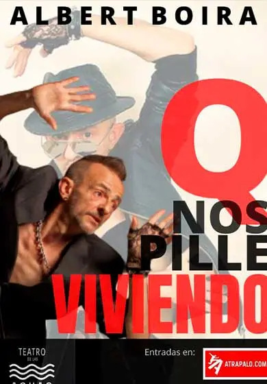 Cartel de Albert Boira: Que nos pille viviendo