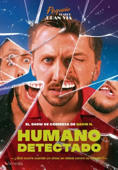 Cartel de Humano detectado - David H