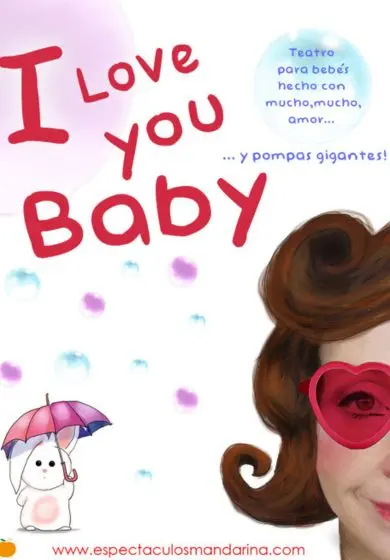 Cartel de I love you baby