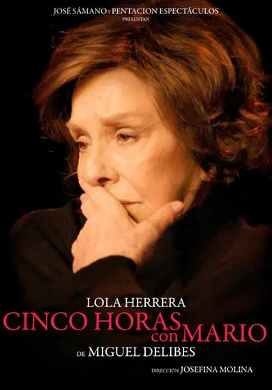 Cartel de Cinco horas con Mario