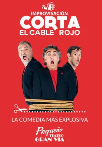 Cartel de Corta el cable rojo