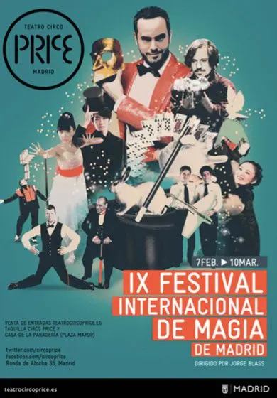 Cartel de IX Festival Internacional de Magia: Magia de cerca