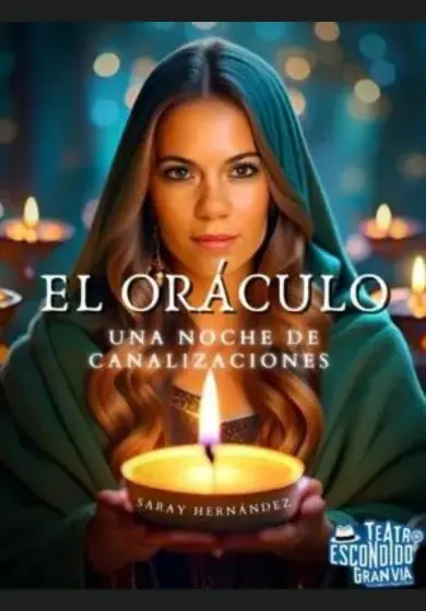 Cartel de El Oráculo: Una noche de canalizaciones