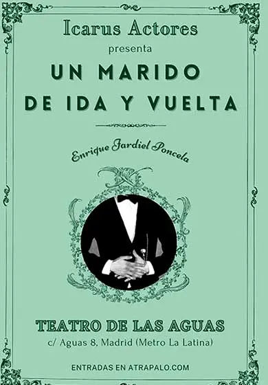 Cartel de Icarus Actores: Un marido de ida y vuelta