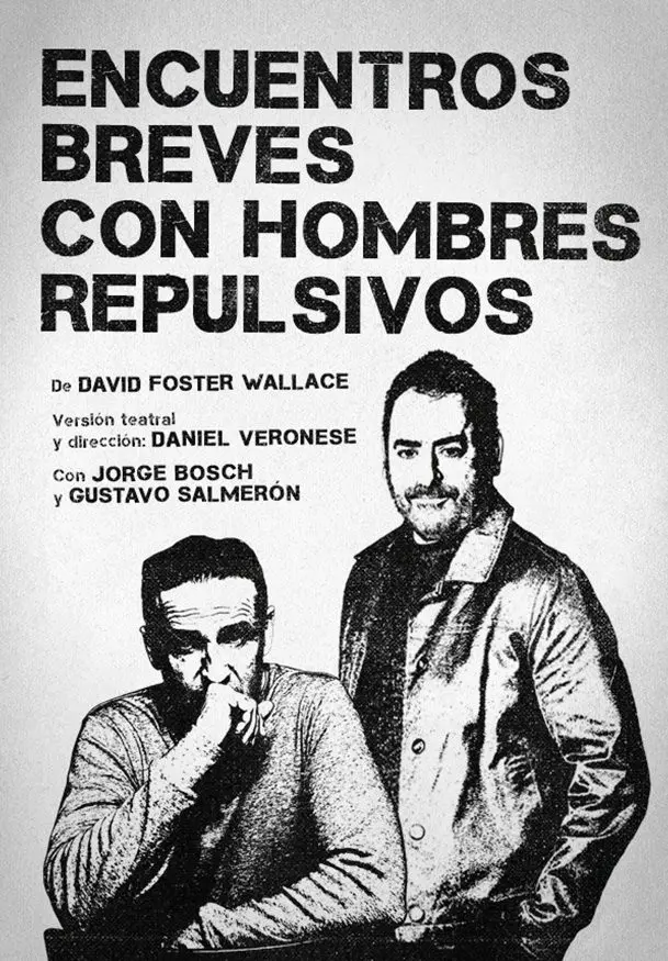 Cartel de Encuentros breves con hombres repulsivos