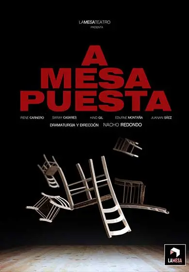 Cartel de A mesa puesta