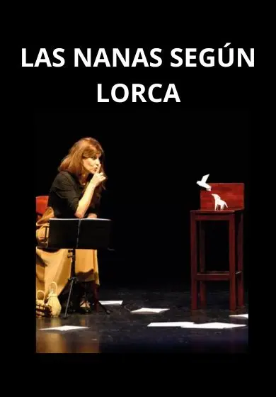 Cartel de Las nanas según Lorca