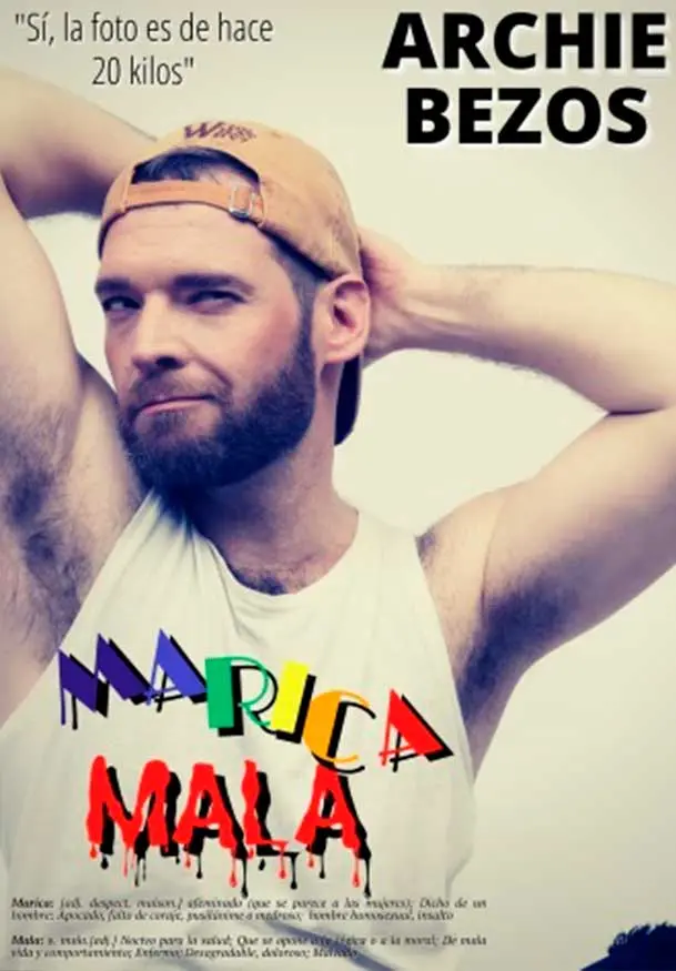 Cartel de Archie Bezos: Marica mala