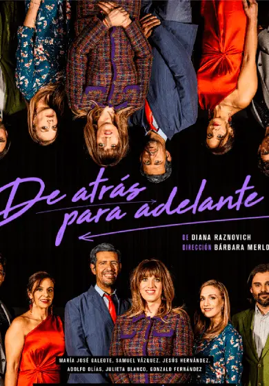 Cartel de De atrás para adelante