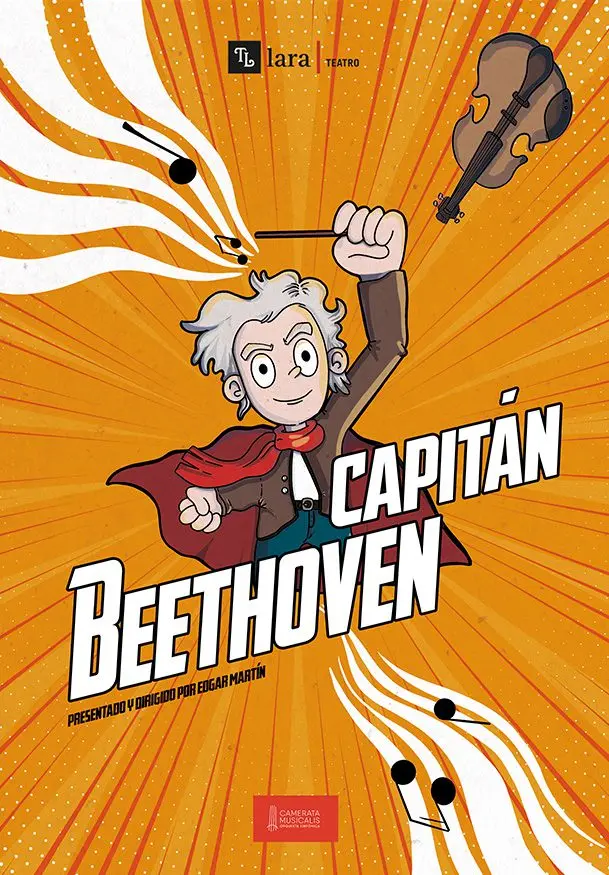 Cartel de Capitán Beethoven