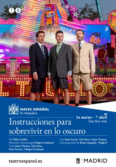 Cartel de Instrucciones para sobrevivir en lo oscuro