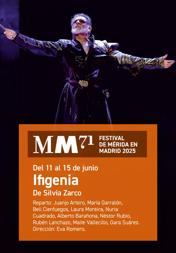 Cartel de Ifigenia - Silvia Zarco