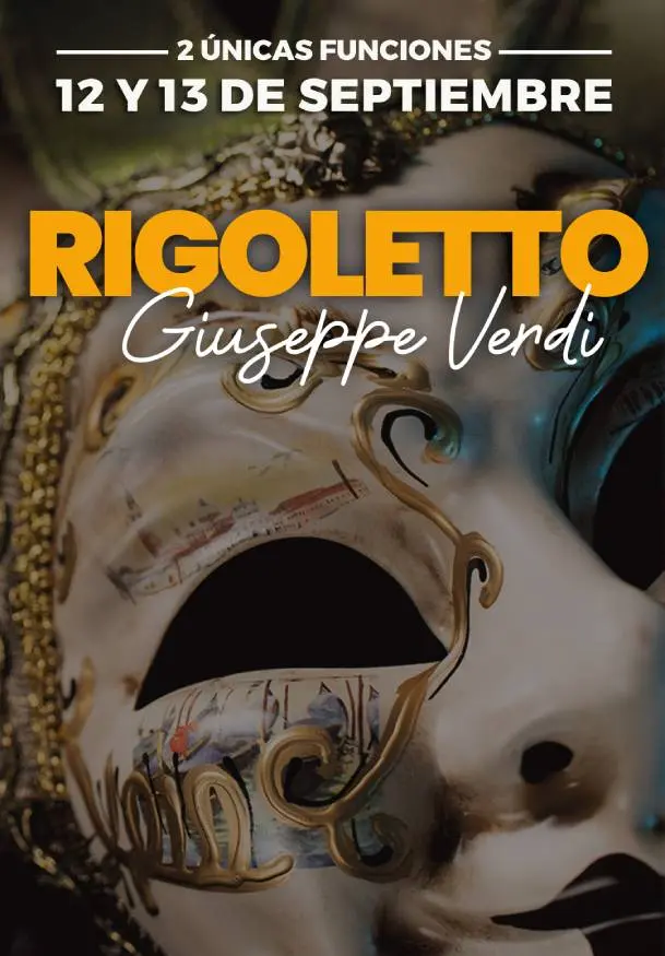 Cartel de L'Operamore: Rigoletto de Giuseppe Verdi