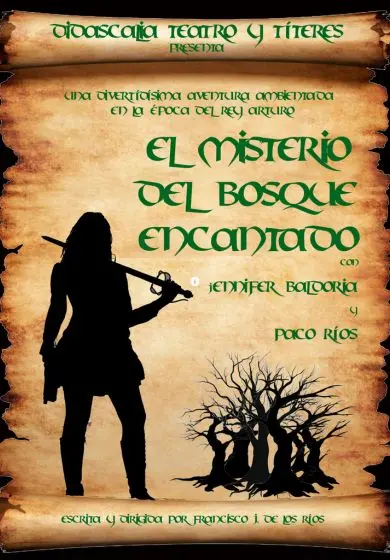 Cartel de El misterio del Bosque Encantado