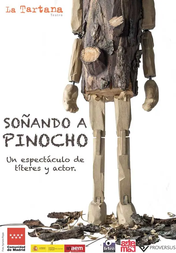 Cartel de Soñando a Pinocho