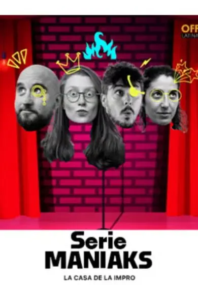 Cartel de Serie Maniaks