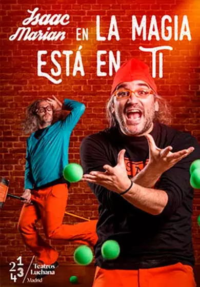 Cartel de Isaac Marian: La magia está en ti