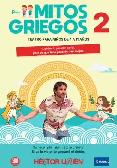 Cartel de Mitos griegos para niños 2