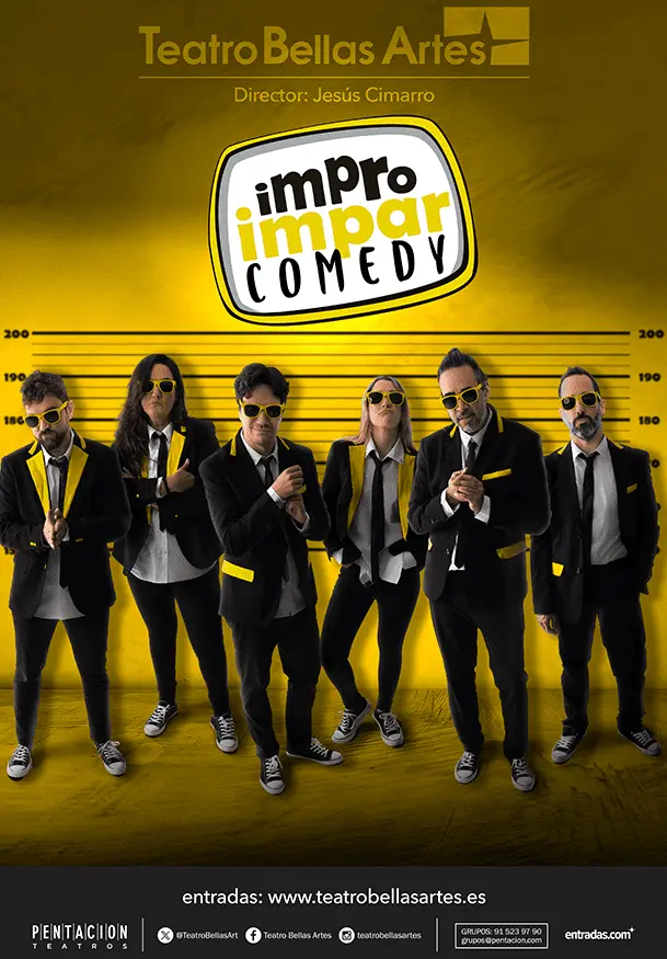 Cartel de Impro Impar Comedy