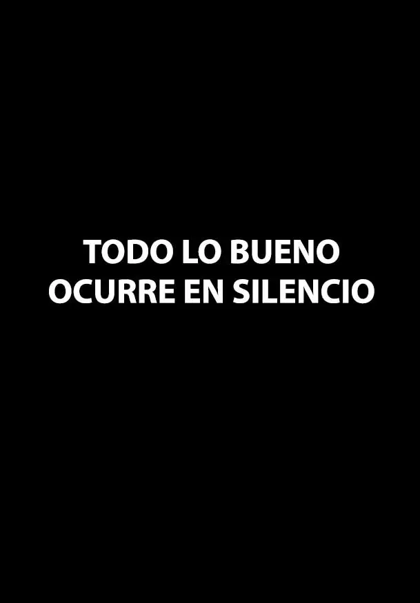 Cartel de Carmen Werner: Todo lo bueno ocurre en silencio