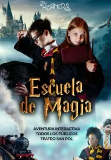 Cartel de Juego de Rol: Escuela de Magia
