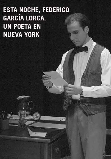Cartel de Esta noche, Federico García Lorca. Un poeta en Nueva York