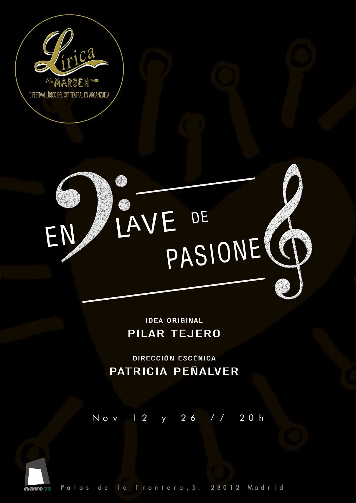 Cartel de Enclave de pasiones: Festival Lírica al Margen
