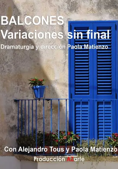 Cartel de Balcones (Variaciones sin final sobre la obra que no haremos)
