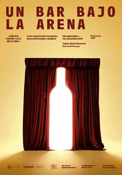 Cartel de Un bar bajo la arena