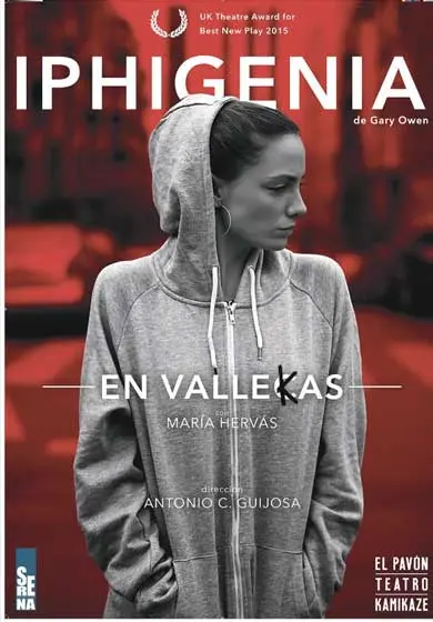 Cartel de Iphigenia en Vallecas