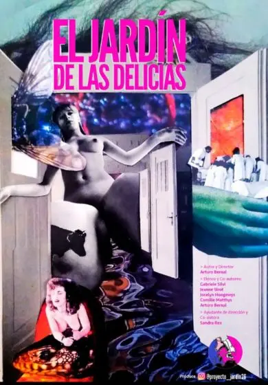 Cartel de El jardín de las Delicias