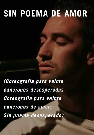 Cartel de Sin poema de amor/ Sin poema desesperado
