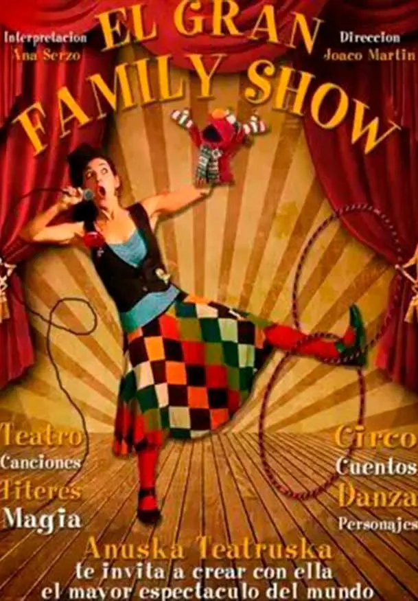 Cartel de El gran family show