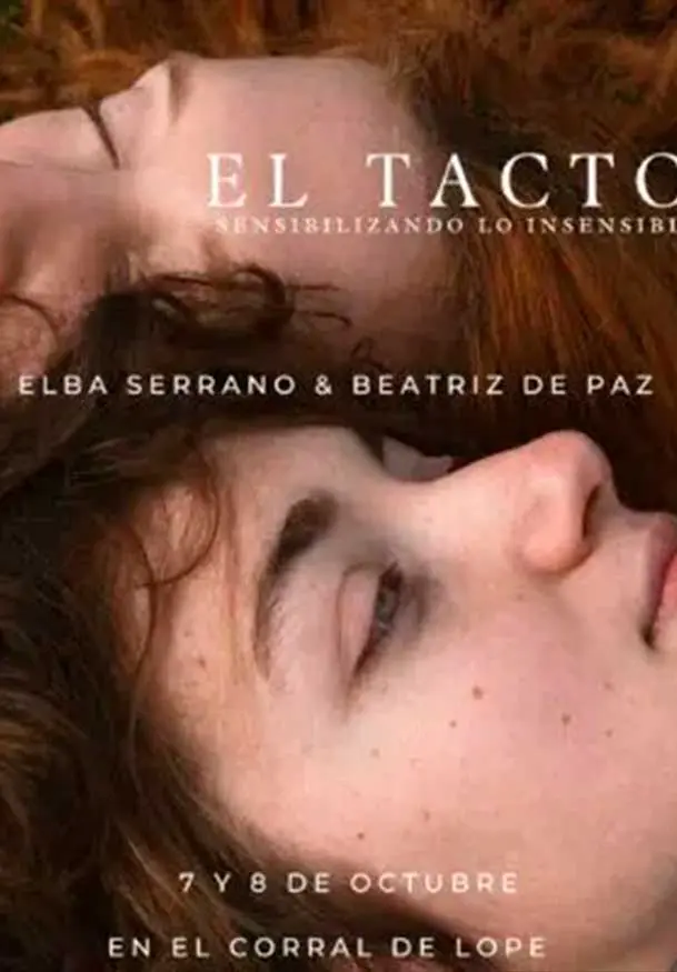 Cartel de El tacto