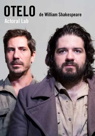 Cartel de Actoral Lab: Otelo