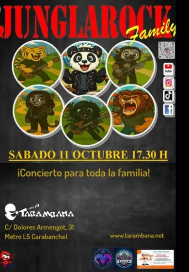 Cartel de Junglarock