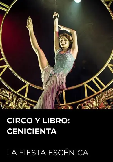 Cartel de Circo y libro - Cenicienta