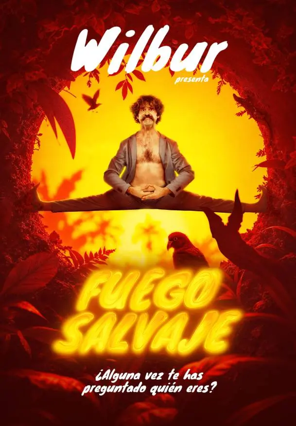 Cartel de Fuego salvaje
